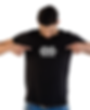 Man in a Black Shark Hunter Tshirt