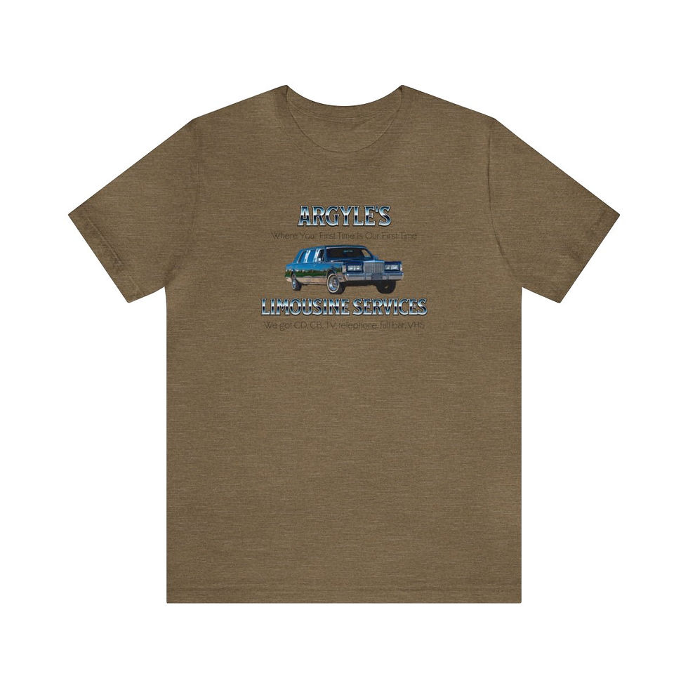 Thumbnail: Argyle's Limo Service Unisex Jersey Short Sleeve T-Shirt
