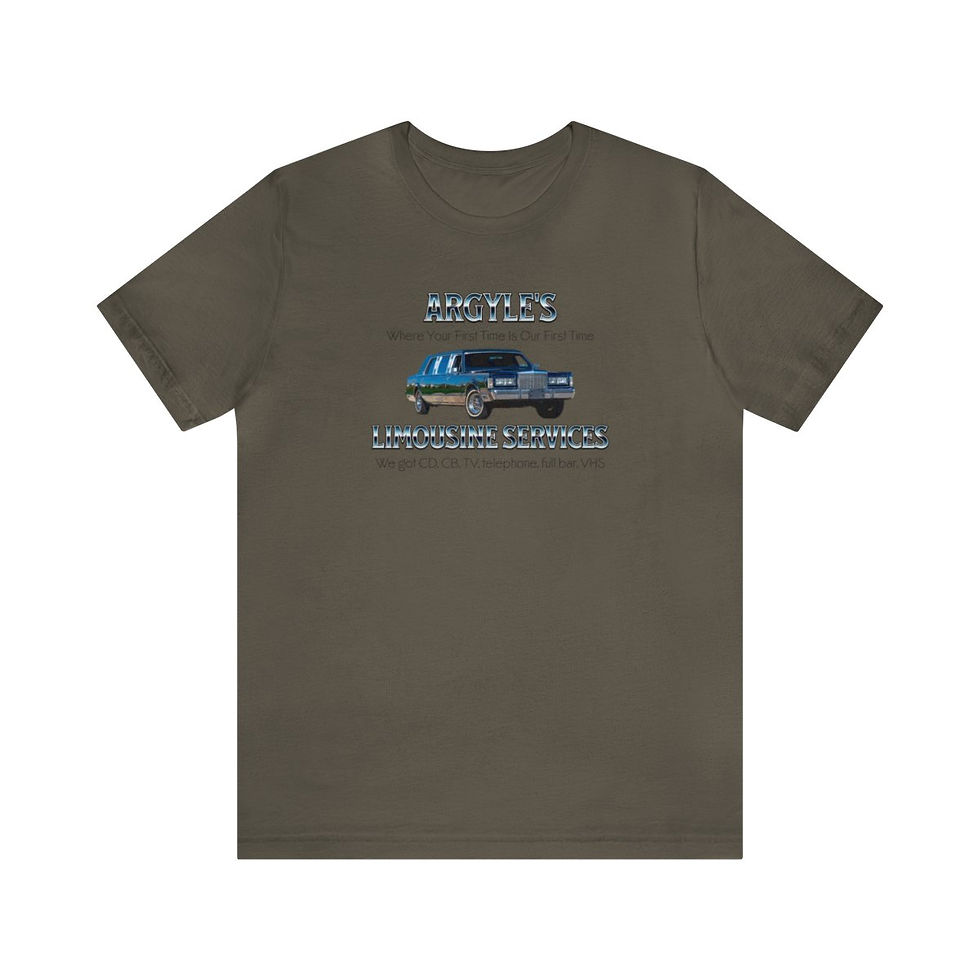Thumbnail: Argyle's Limo Service Unisex Jersey Short Sleeve T-Shirt