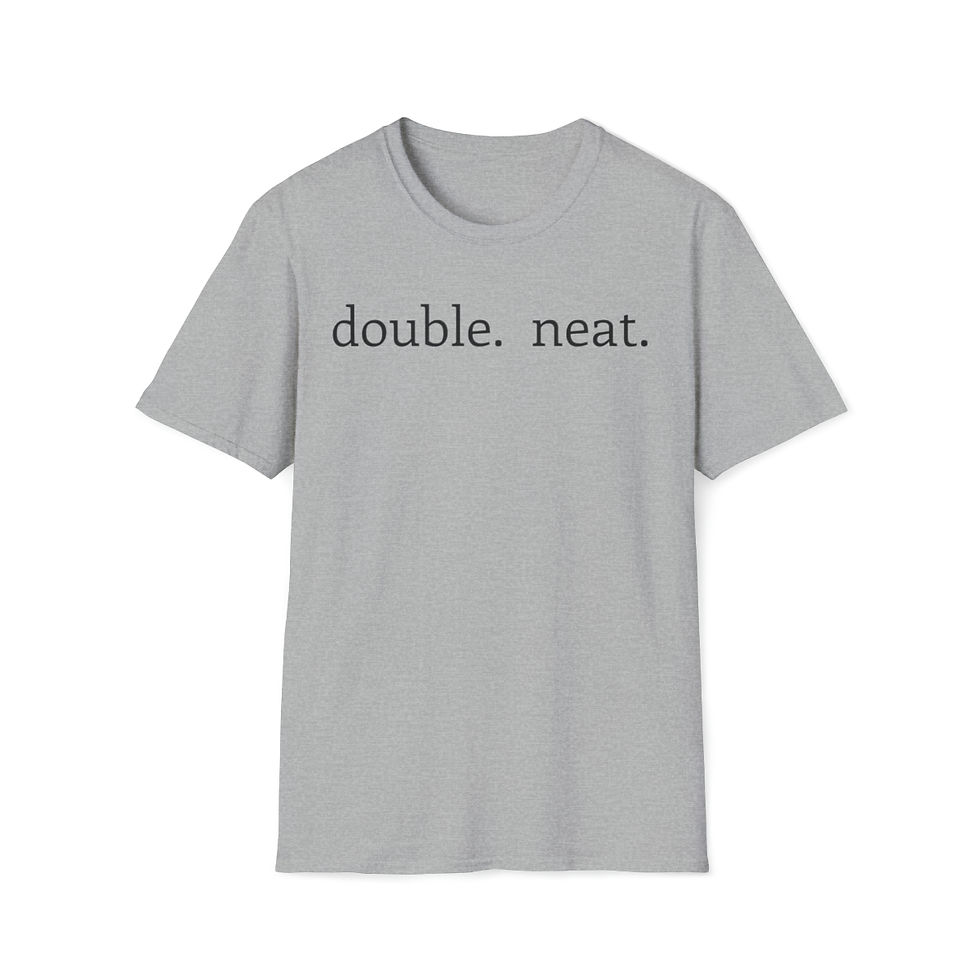 Thumbnail: Double.  Neat.  Unisex Softstyle T-Shirt