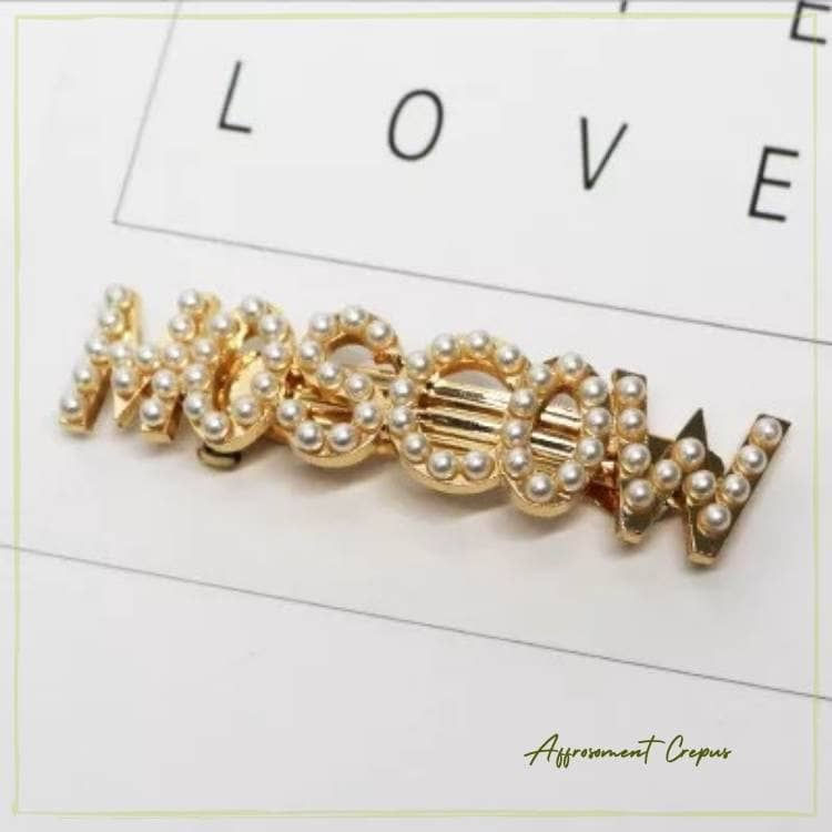 Miniature : Lot broches nom de villes perlées