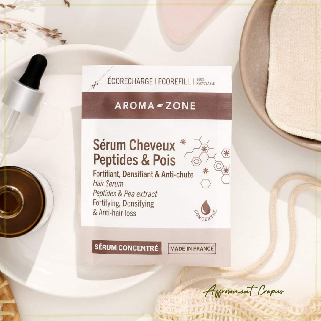 Sérum cheveux anti-chute Peptides et extrait de Pois- Aroma Zone