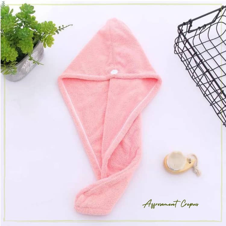 Miniature : Turban-serviette à  séchage en microfibre