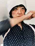 Conceptual self-portrait of Hiroko Masuda exploring identity and transformation.