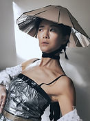 Conceptual self-portrait of Hiroko Masuda exploring identity and transformation.