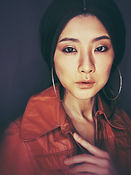 Conceptual self-portrait of Hiroko Masuda exploring identity and transformation.