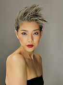 Conceptual self-portrait of Hiroko Masuda exploring identity and transformation.