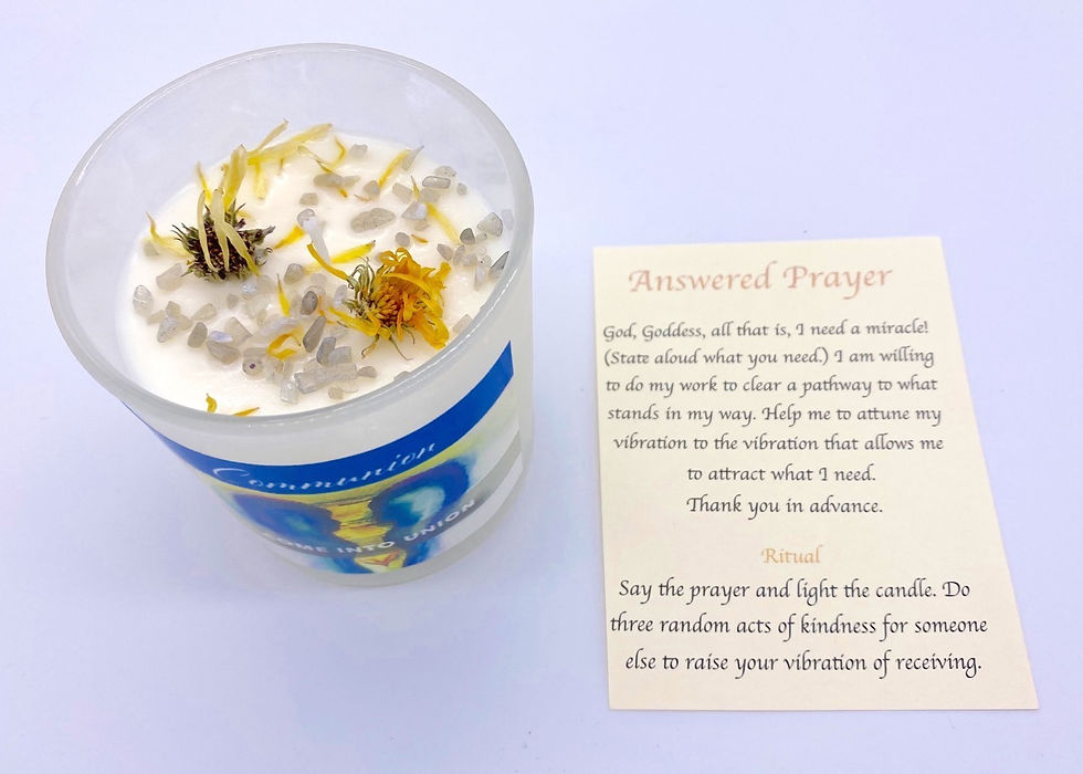 Answered Prayers Candle