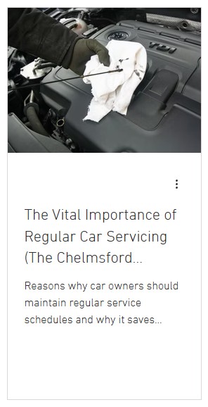 A link to another Torque Monkey blog post explaining why regular car servicing is so important and the benefits of it