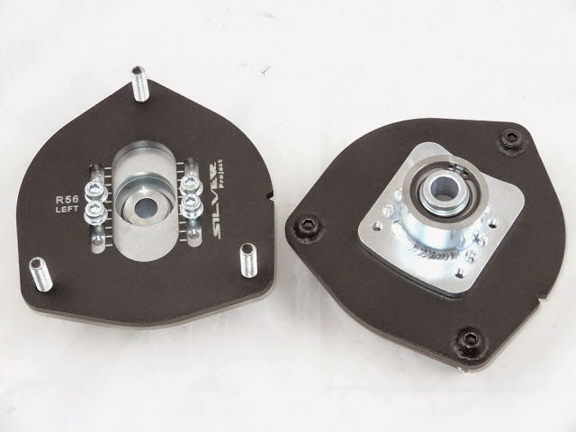 Silver Project Camber Plates - R55 R56 R57 R58 R59 R60 R61