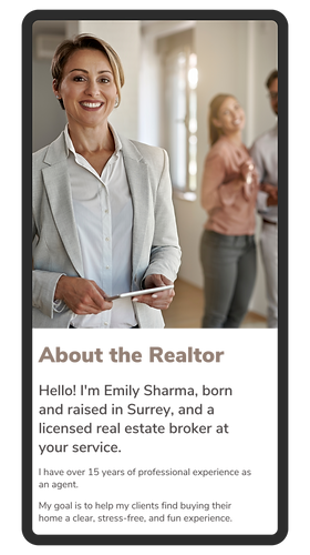 Modern Looking Well Built Mobile Website