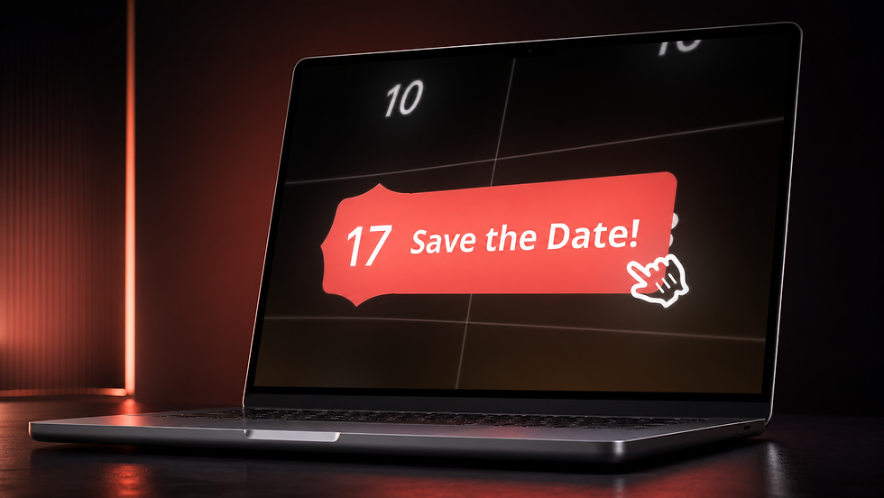 Event Reminder UI Animation