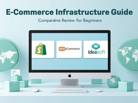 Yeni Başlayanlar İçin E-Ticaret Altyapısı Seçme Rehberi 🛒
