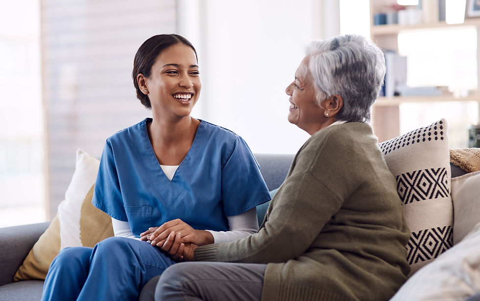 retirement-sofa-caregiver-with-senior-woman-conversation-chatting-support-living-room-heal