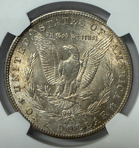 1902 O Morgan Silver Dollar NGC MS 63 | Ed's Elegant Coins