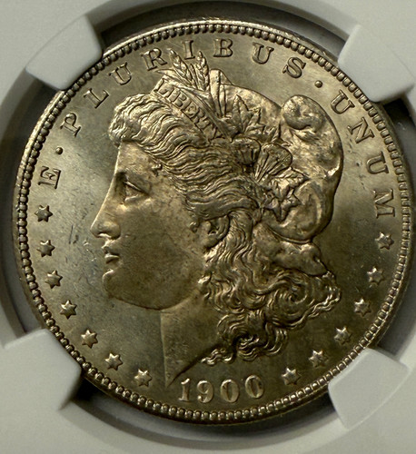 1900 P Morgan Silver Dollar NGC MS 63 | Ed's Elegant Coins