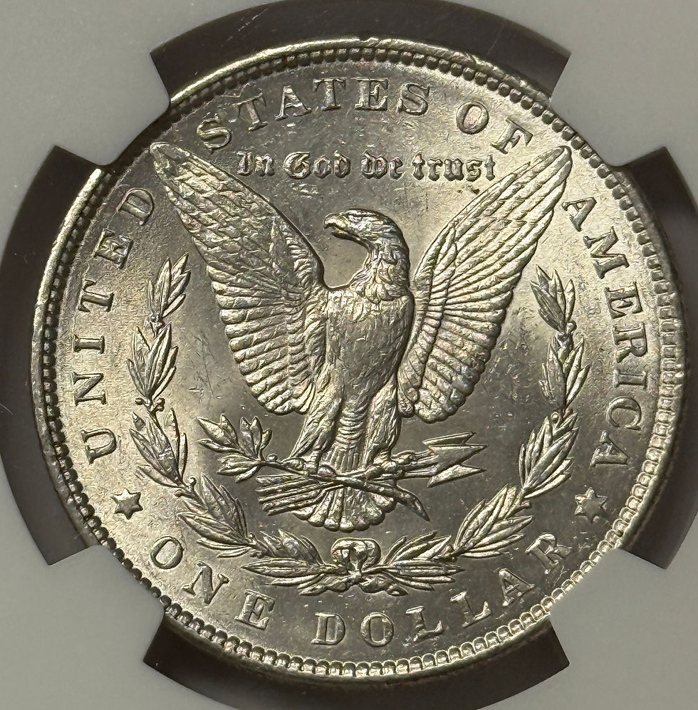 Thumbnail: 1890 P Morgan Silver Dollar NGC MS 61