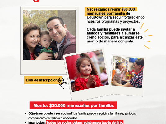 EduDown lanza Campaña de Socios 2026: juntos hacemos posible la inclusión