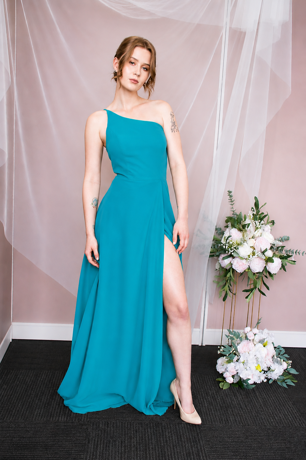 Thumbnail: Janey Bridesmaids Dress