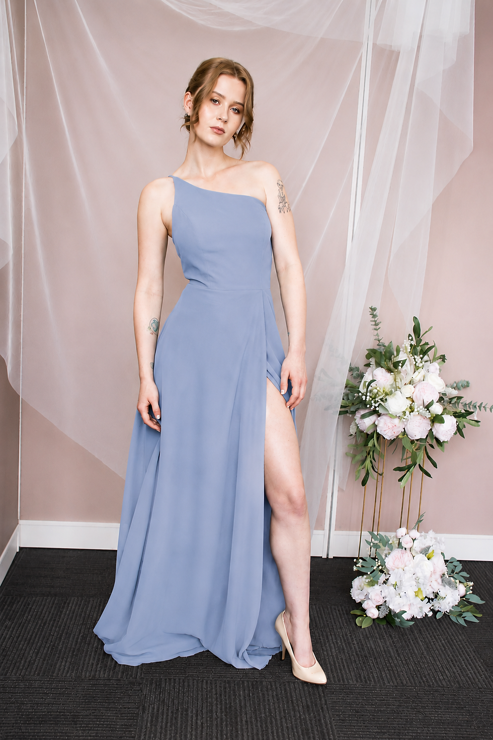 Thumbnail: Janey Bridesmaids Dress