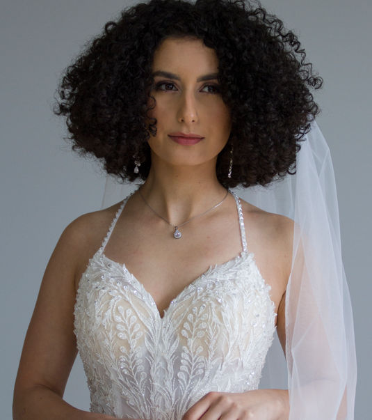 Discover pure enchantment!
Our breathtaking gown Natalie features a soft chiffon skirt, an embellished bodice, and a stunning back strap detail.
With a sweetheart neckline and A-line shape, it exudes timeless elegance. Get ready to create magical moments!