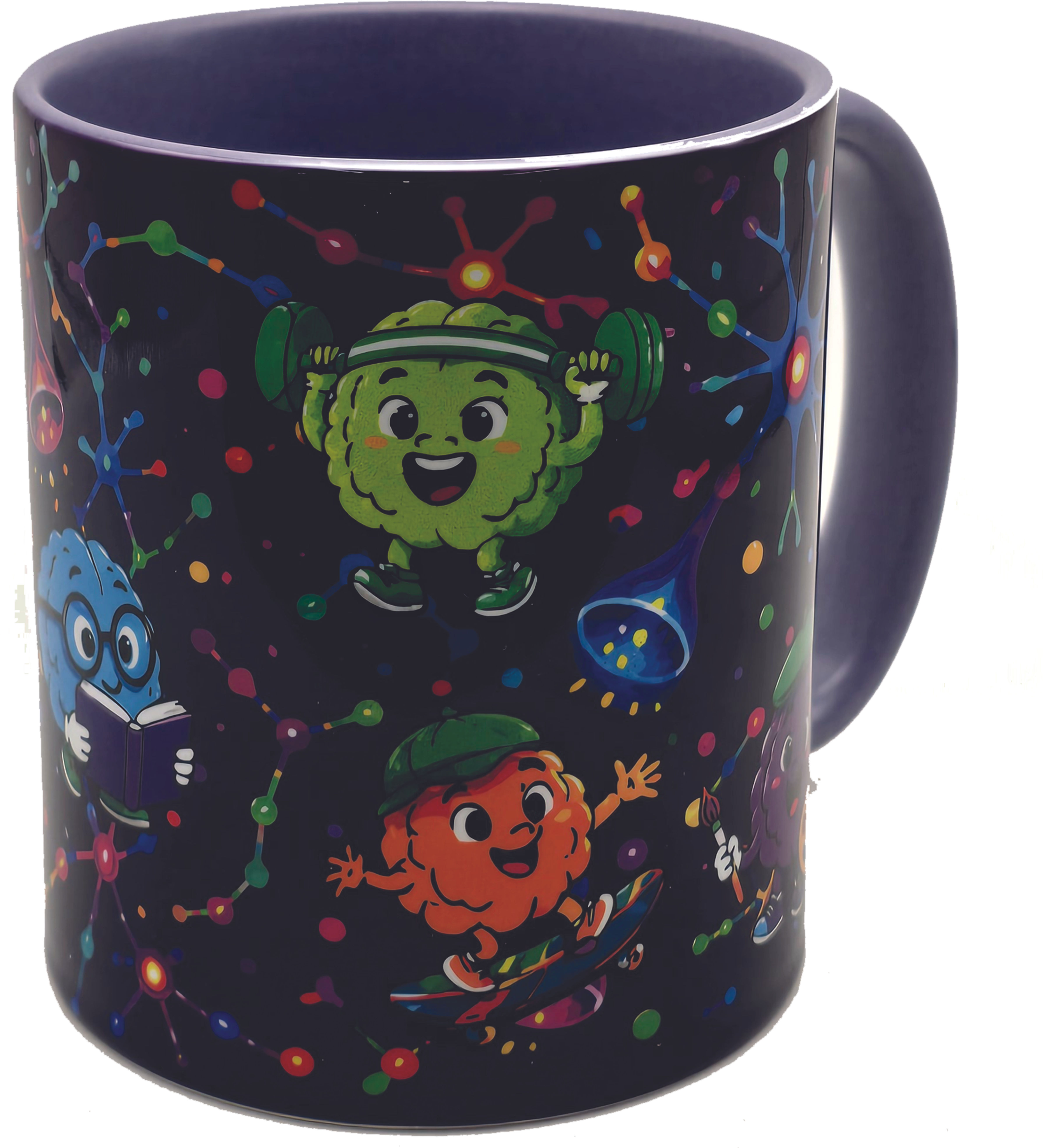 Caneca cerâmica Turma  Brain 02