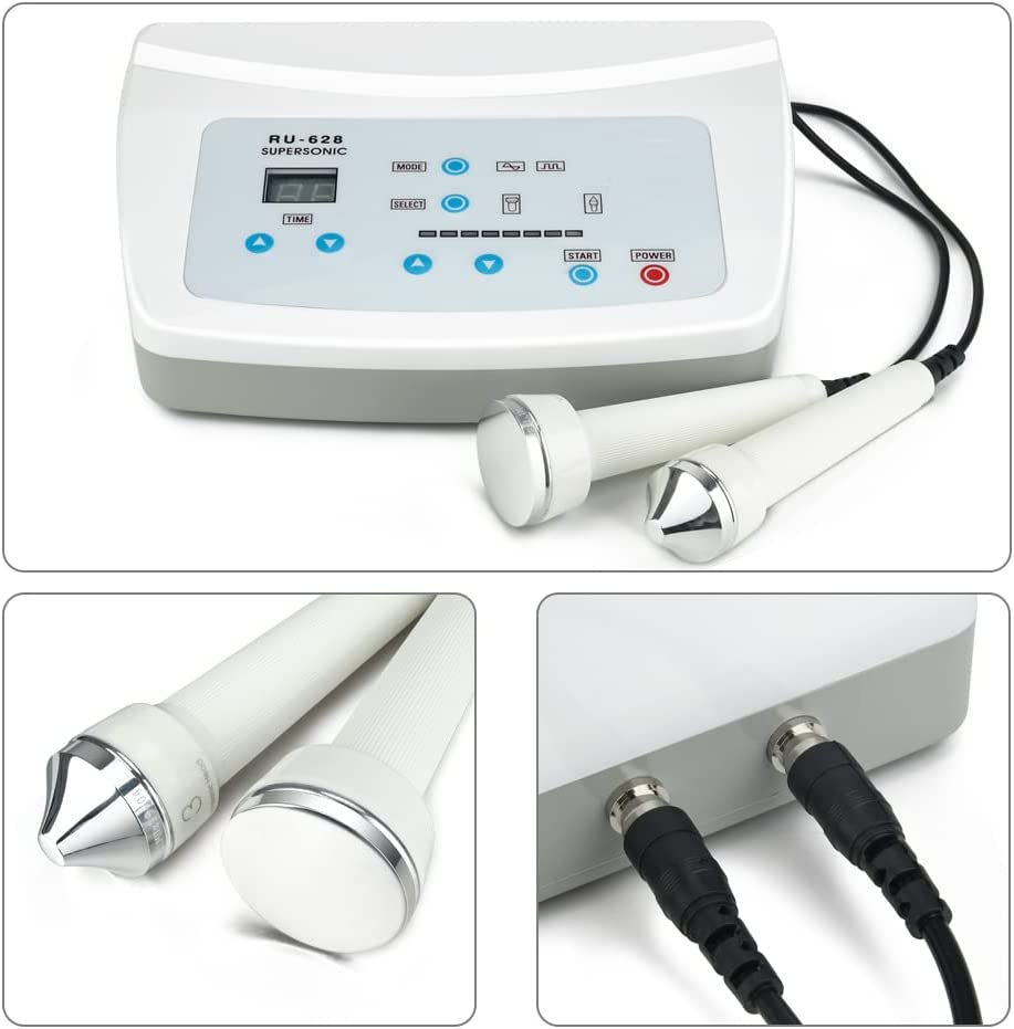 Miniatura: Ultrasonido terapéutico de 1 Mhz, con 2 cabezales