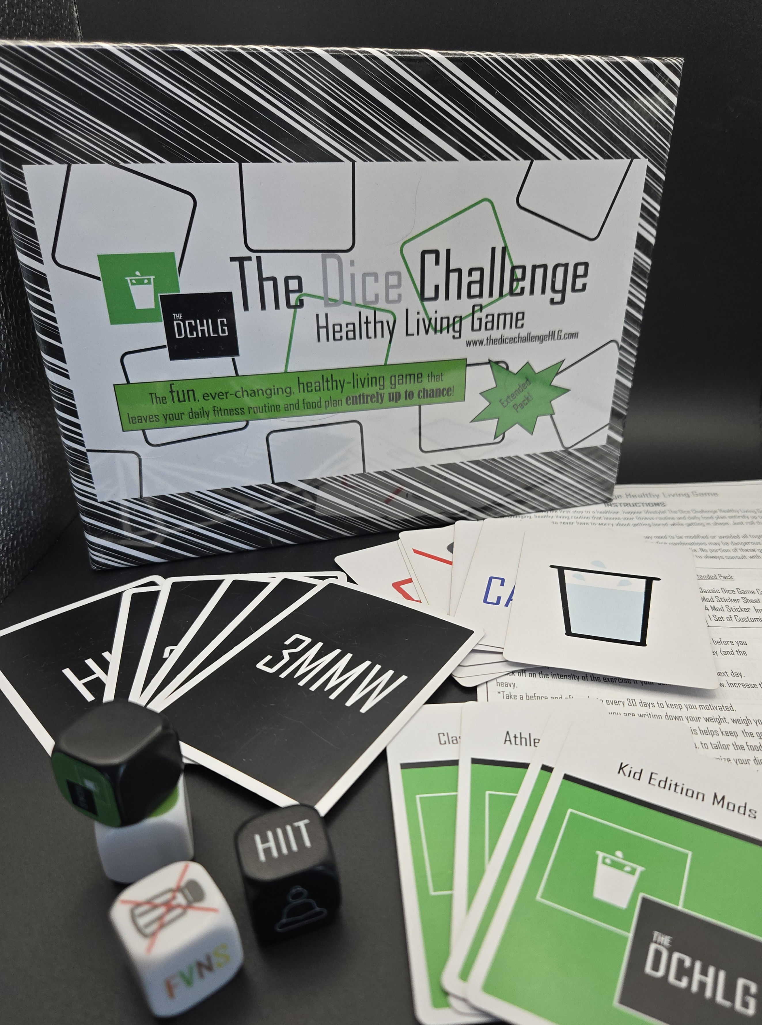 The Dice Challenge Healthy Living Game - Extended Edition