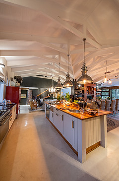 Luxury lodge living area design