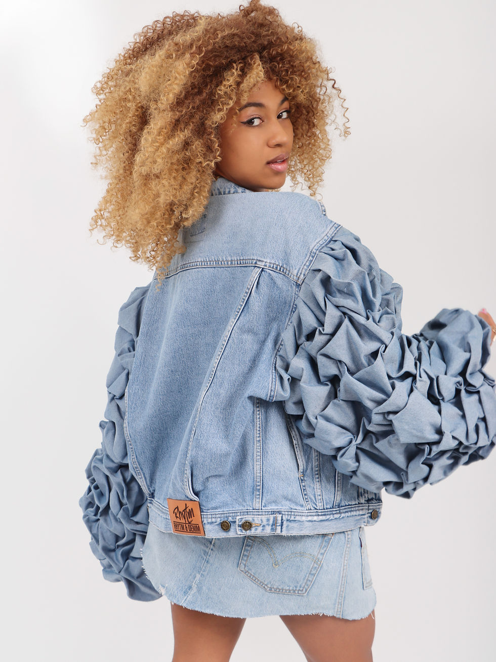 Thumbnail: Butterfly Denim Jacket