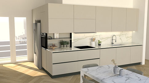 Rendering Cucina Arredamento a Genova