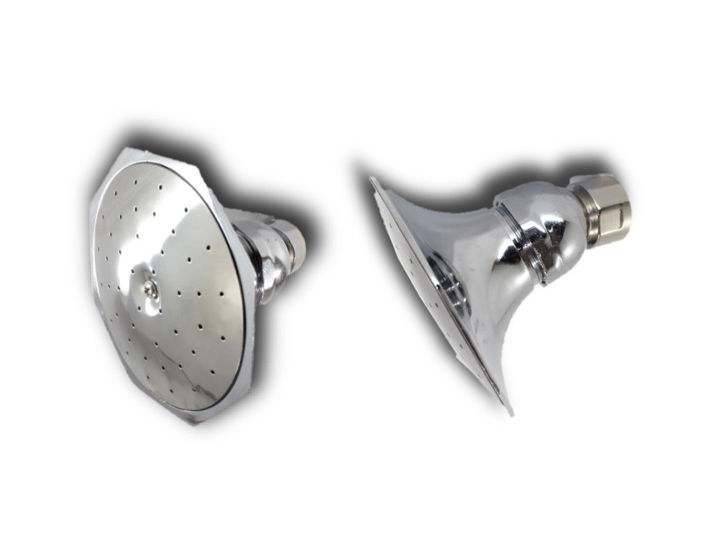 Cabeza de Ducha Octagonal de Metal
