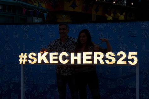 🥳 Skechers celebró su Fin de Año en Mampato con un evento lleno de magia, luces y diversión