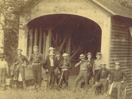 The Hyde Hall Covered Bridge