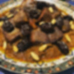 Tajine Boeuf (ou agneau) aux pruneaux