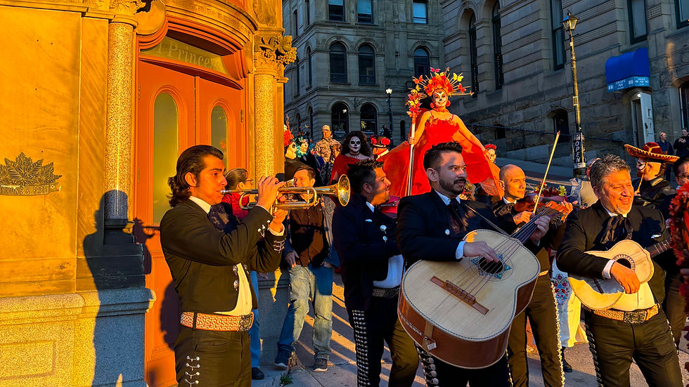 Dia de los Muerto festival in Saint John
