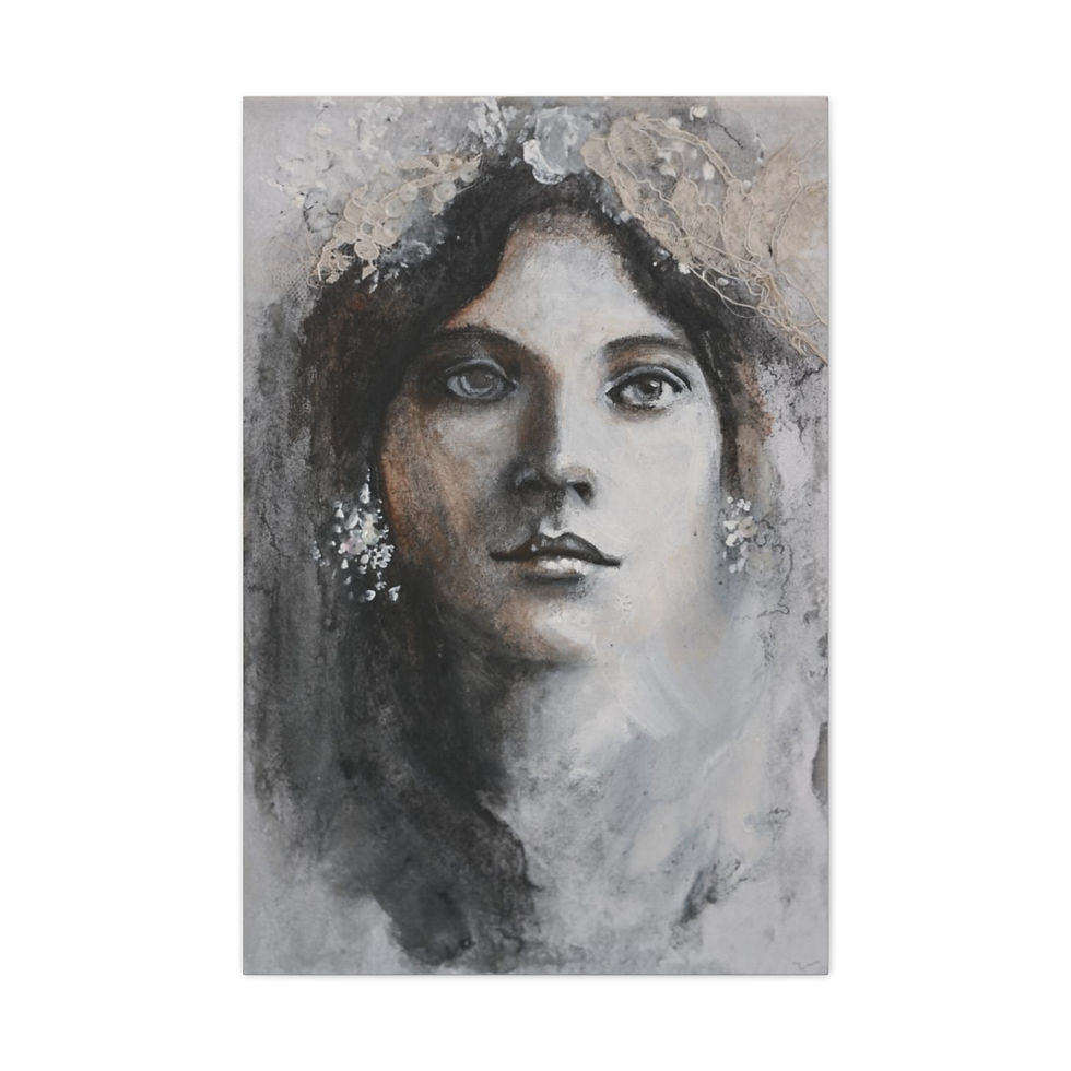 Thumbnail: Maude Art Canvas Reproduction