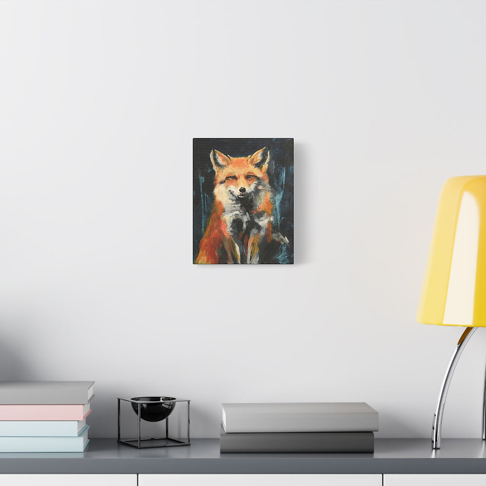 Thumbnail: In the Den on Canvas