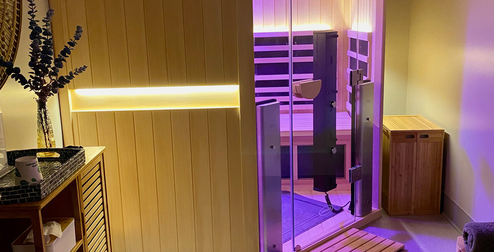 LaVida Massage Skincare & Wellness Infrared Sauna Room