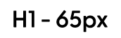 Web Design Header One Icon