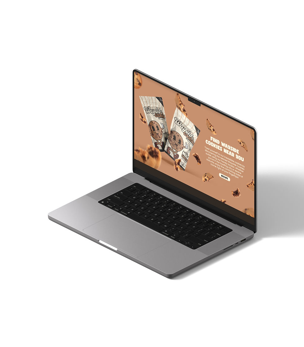 Wayside Cookies Website Mockup