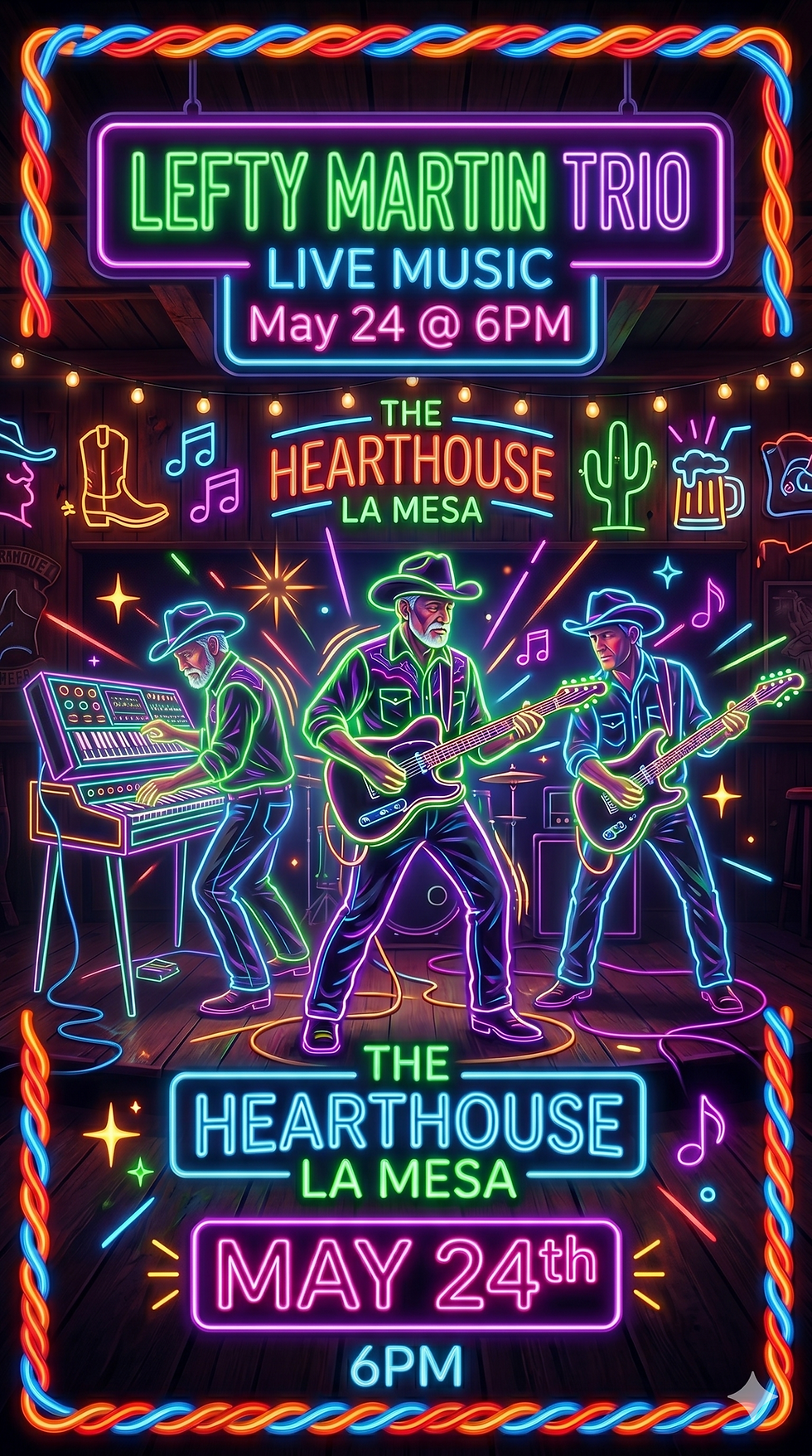 Hearth House - Country Night - Trio