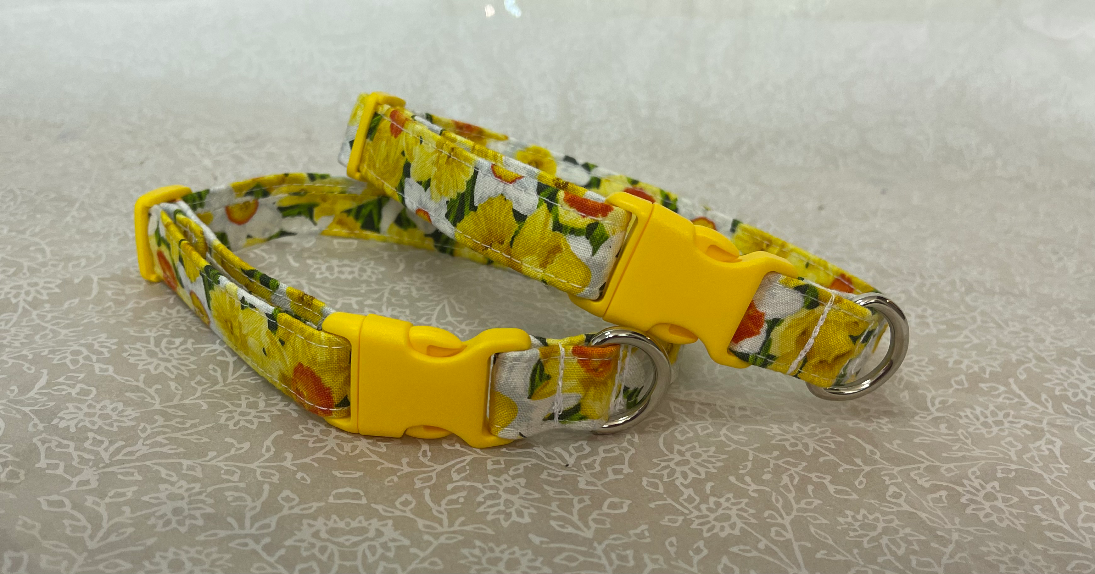Dog Collar - Daffodils 