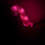 Thumbnail: Foxy Tail Light Up Faux Fur Butt Plug With Multicolored Light Pattern White