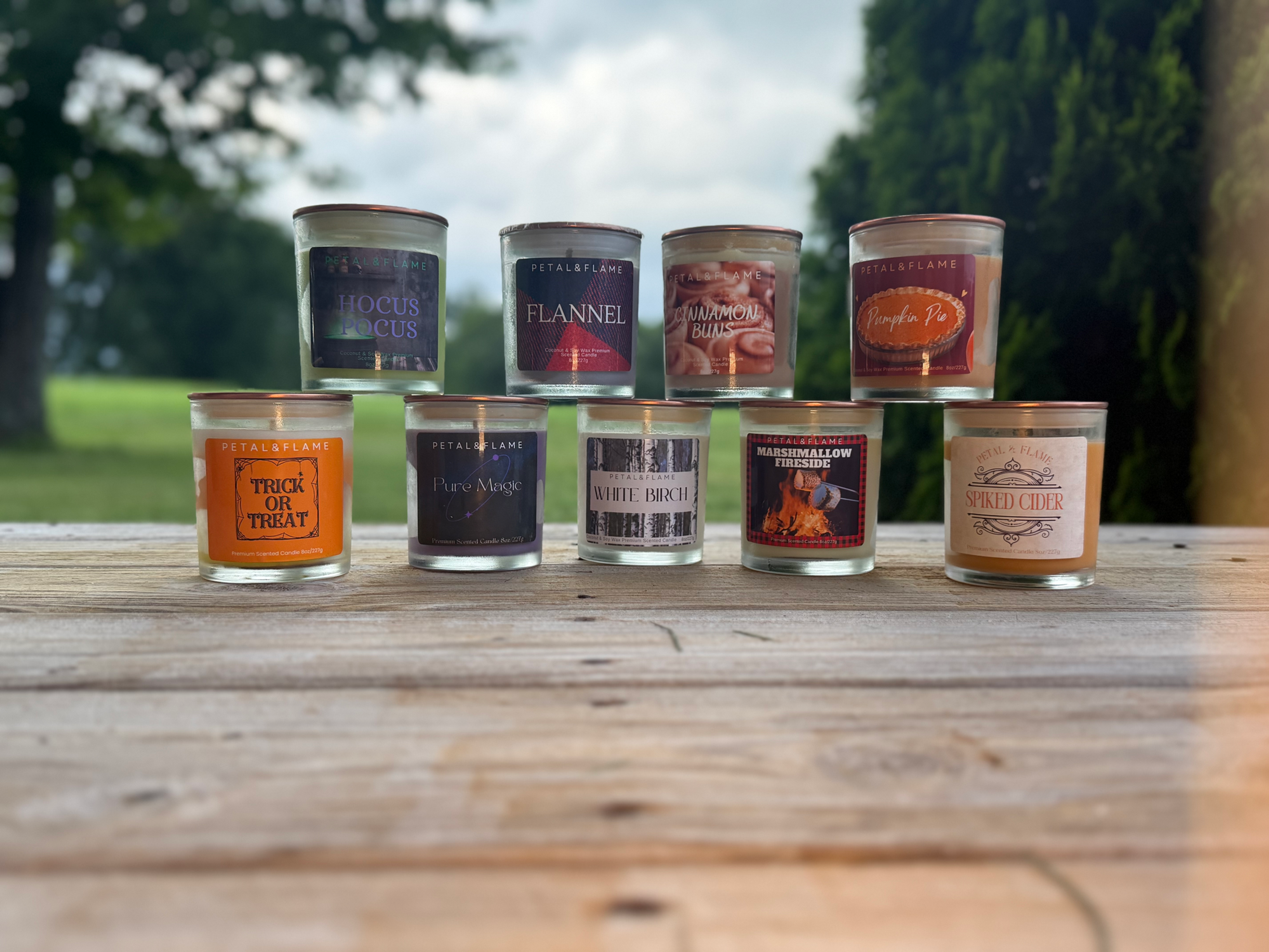 Magical fall sesonal 10 oz luxury candles