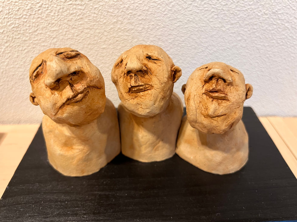 As Seen on Earth. Series in clay