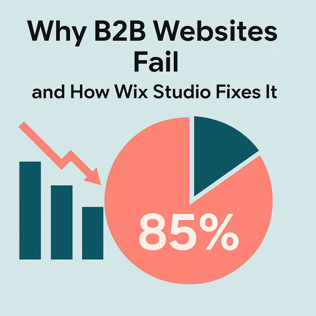 Why B2B Websites Fail and How Wix Studio Fixes It