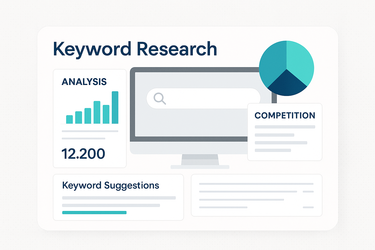 SEO dashboard success metrics for business websites