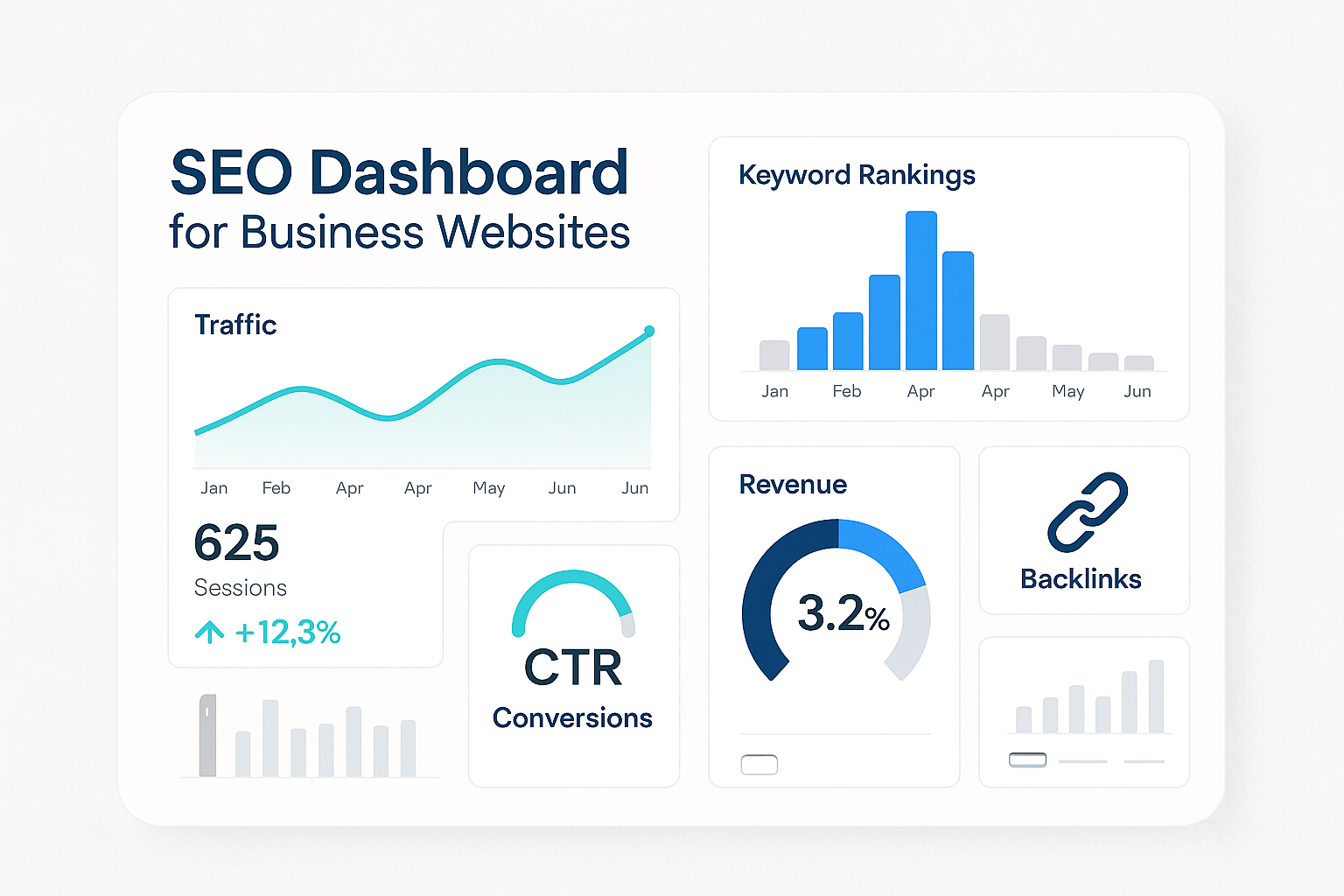 SEO Dashboard for Business Websites: How to Centralize Success Metrics