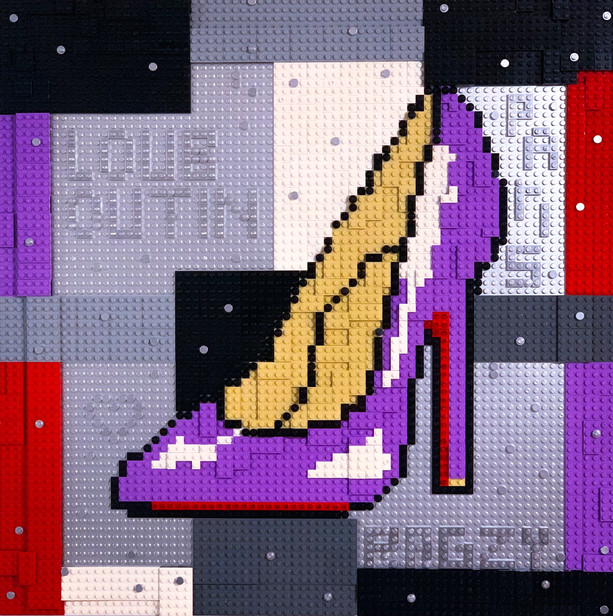 LEGO Louboutin Purple Edition